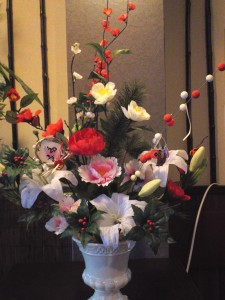 正月用花飾り
